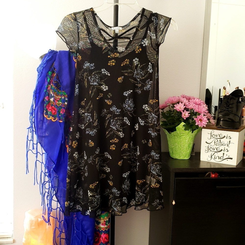 👸🥰Girly floral dress👗💎